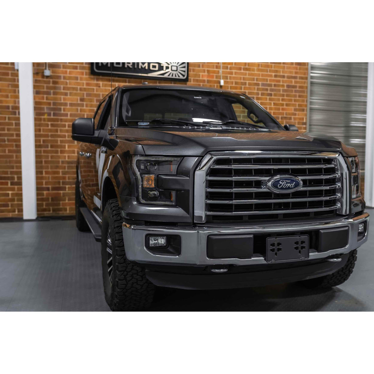 2015-2017 F150 XB Hybrid LED Smoked Headlights (LF550)-Headlights-Morimoto-Dirty Diesel Customs