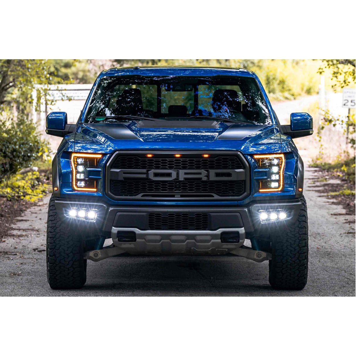 2015-2017 F150 XB LED Amber / Black Headlights (LF502-A.2-ASM)-Headlights-Morimoto-Dirty Diesel Customs
