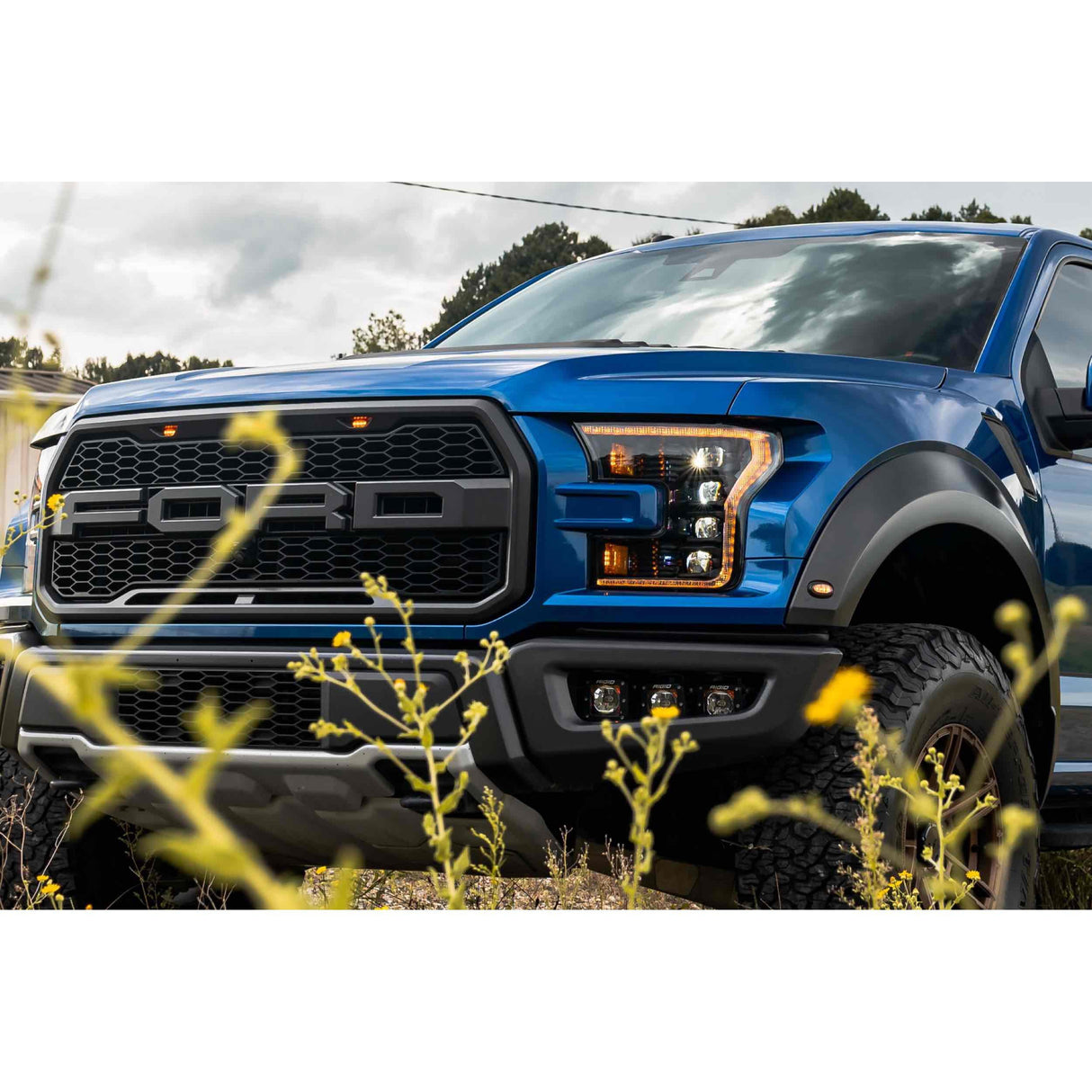 2015-2017 F150 XB LED Amber / Black Headlights (LF502-A.2-ASM)-Headlights-Morimoto-Dirty Diesel Customs