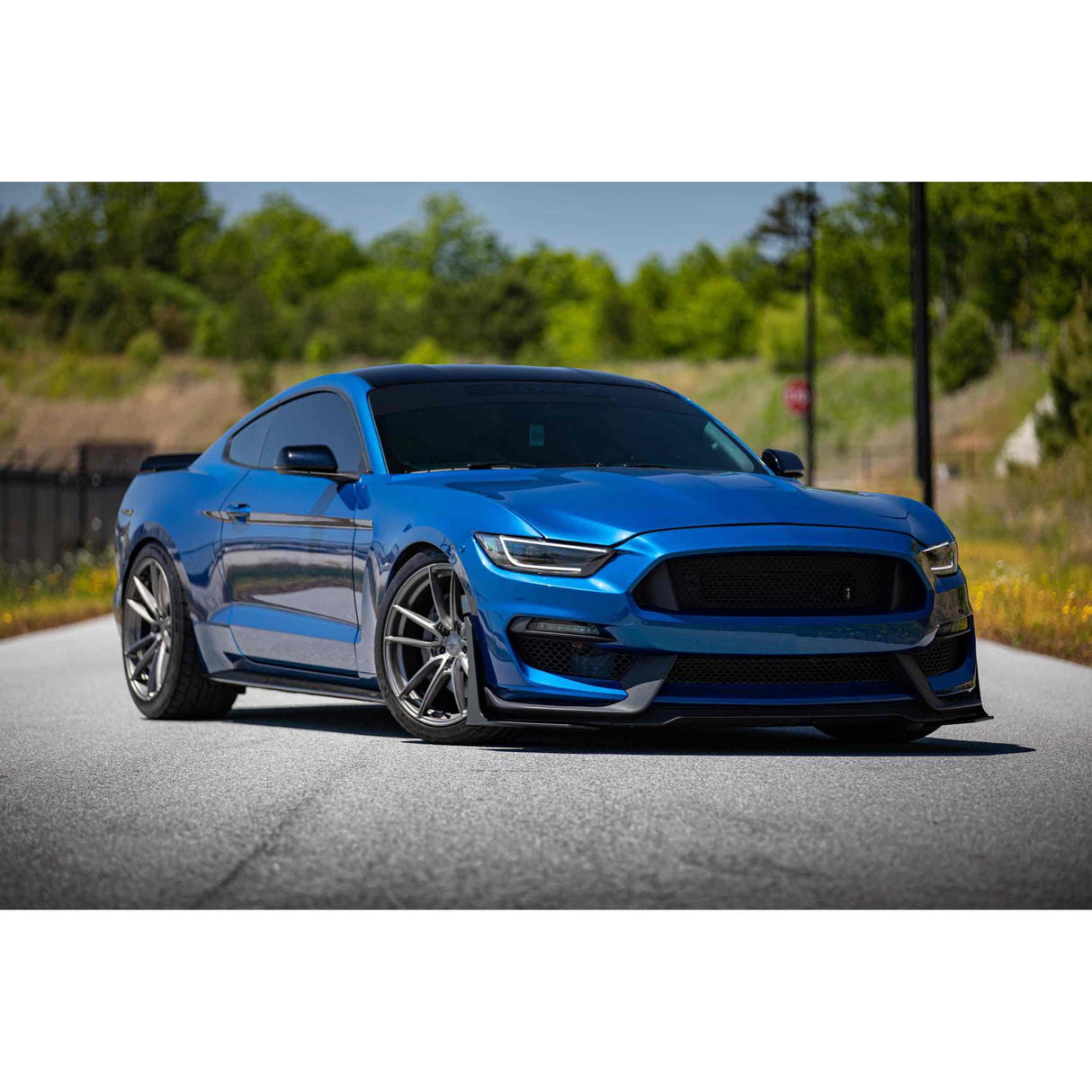 2015+ Ford Mustang XB LED Black Headlights (LF410)-Headlights-Morimoto-Dirty Diesel Customs