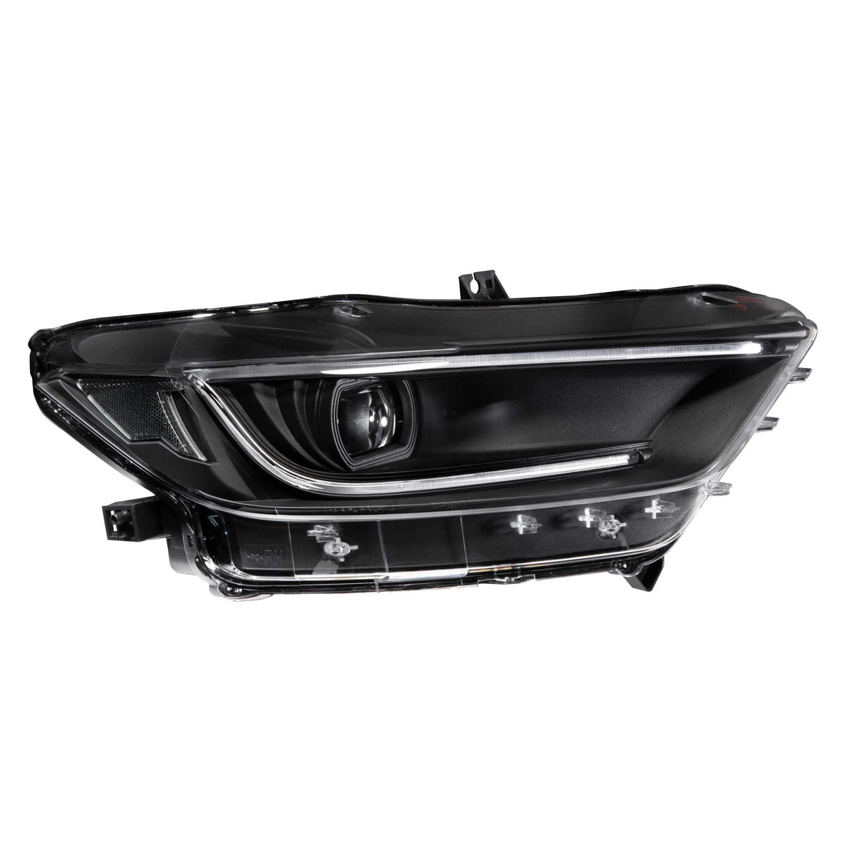 2015+ Ford Mustang XB LED Black Headlights (LF410)-Headlights-Morimoto-Dirty Diesel Customs