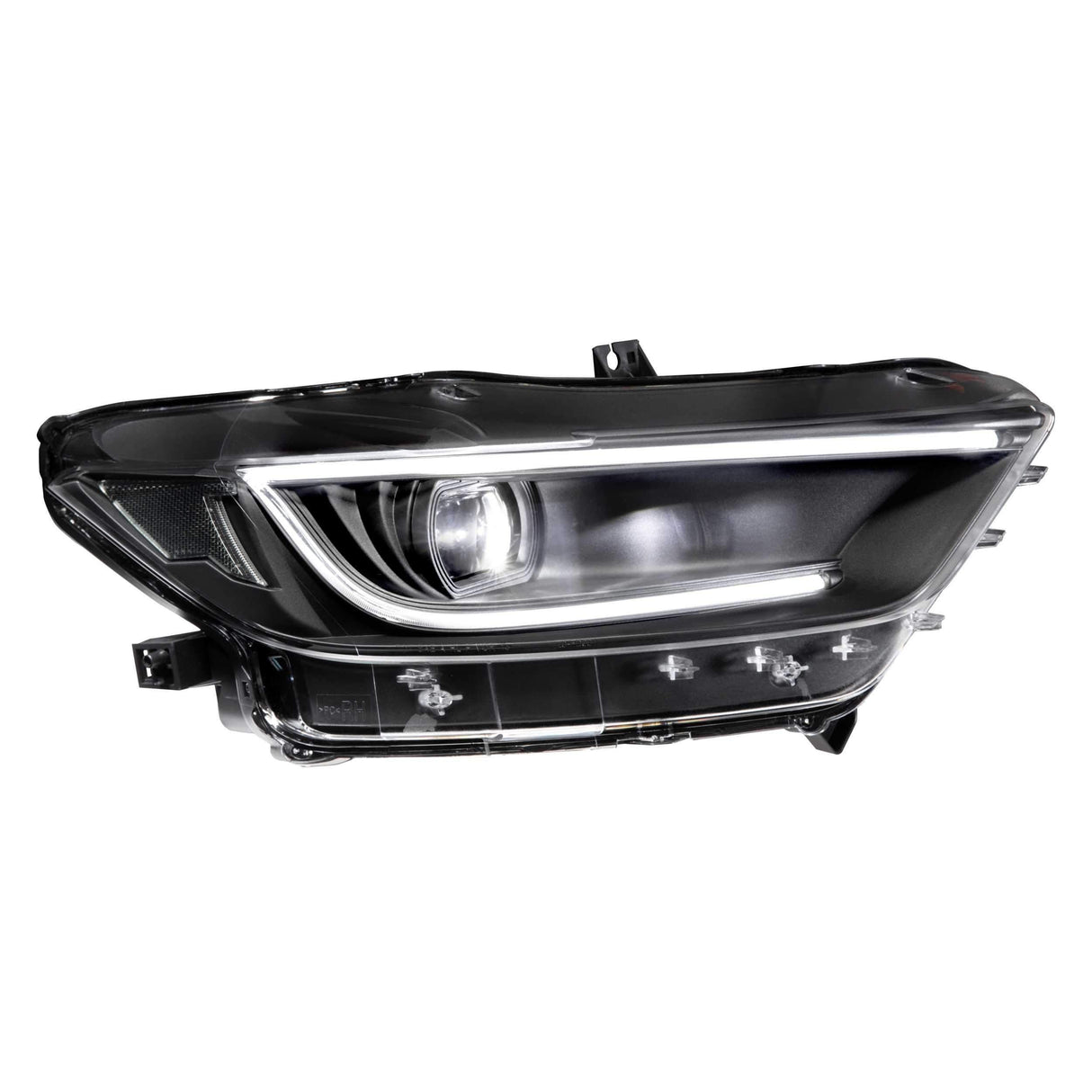 2015+ Ford Mustang XB LED Black Headlights (LF410)-Headlights-Morimoto-Dirty Diesel Customs