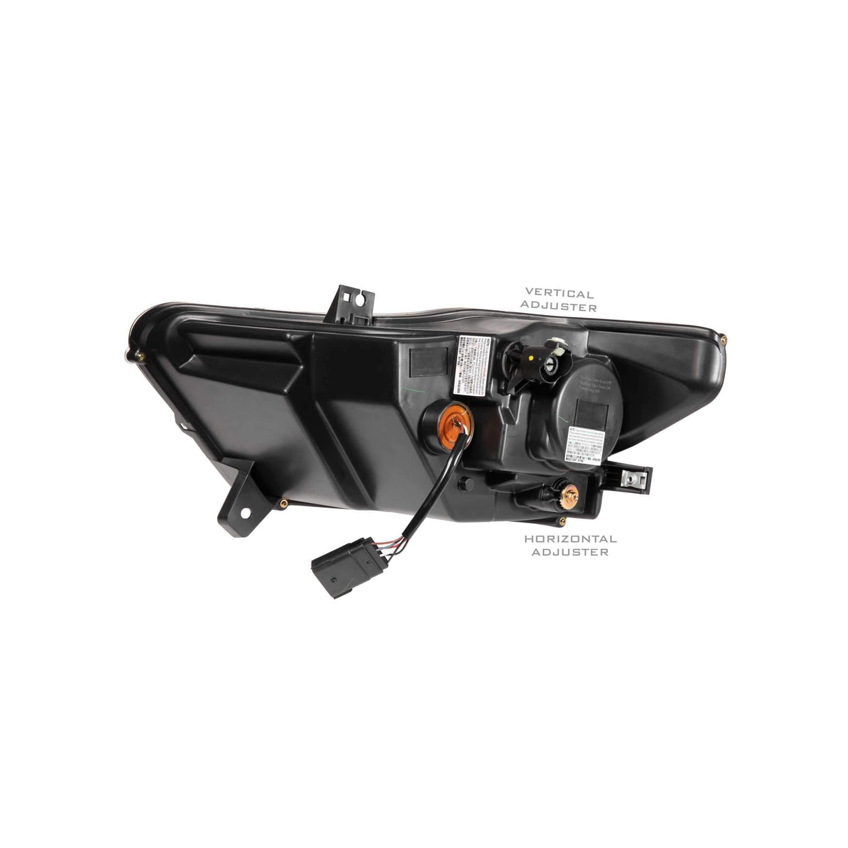 2015+ Ford Mustang XB LED Black Headlights (LF410)-Headlights-Morimoto-Dirty Diesel Customs