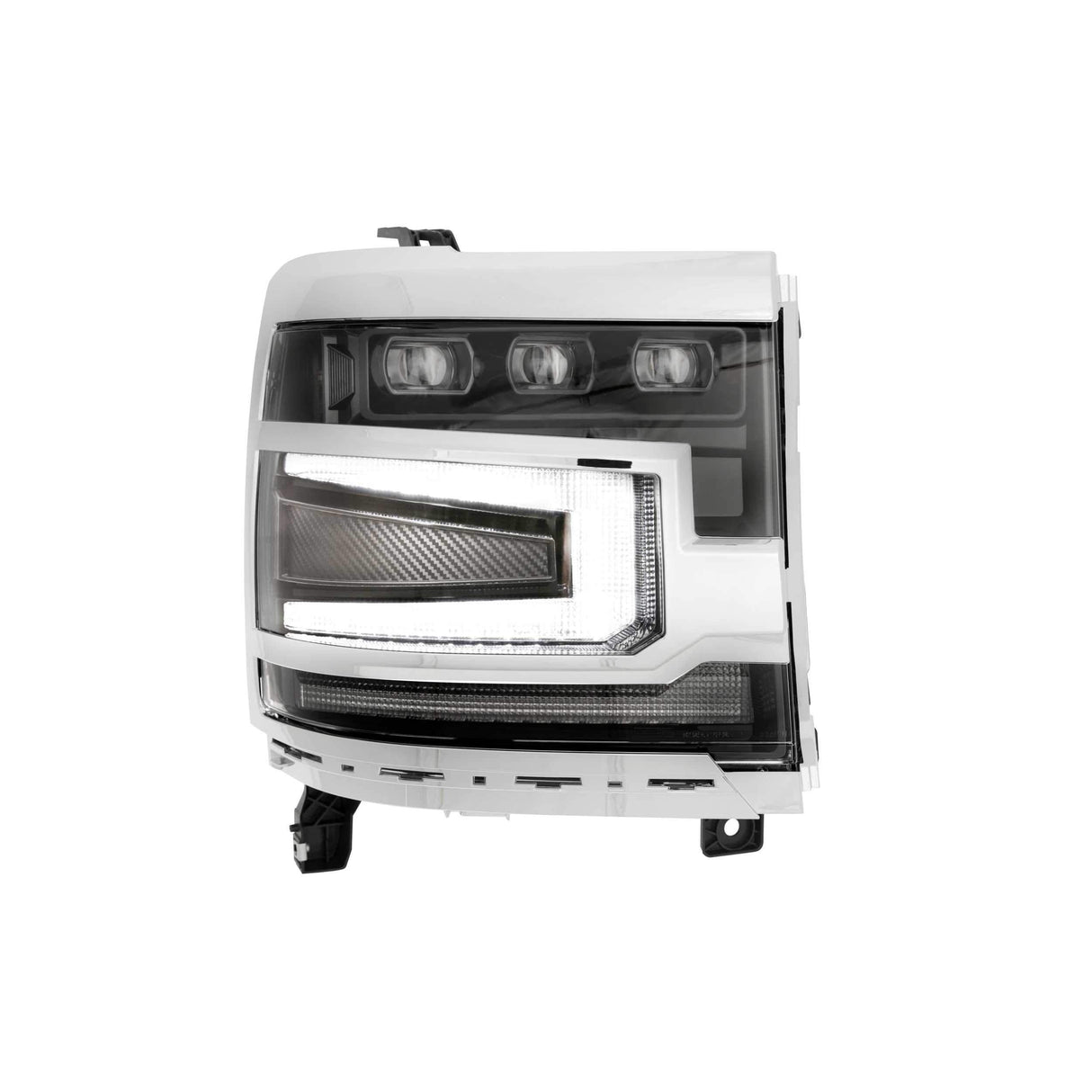 2016-2018 Silverado 1500 XB LED Chrome Headlights (LF542.C)-Headlights-Morimoto-Dirty Diesel Customs