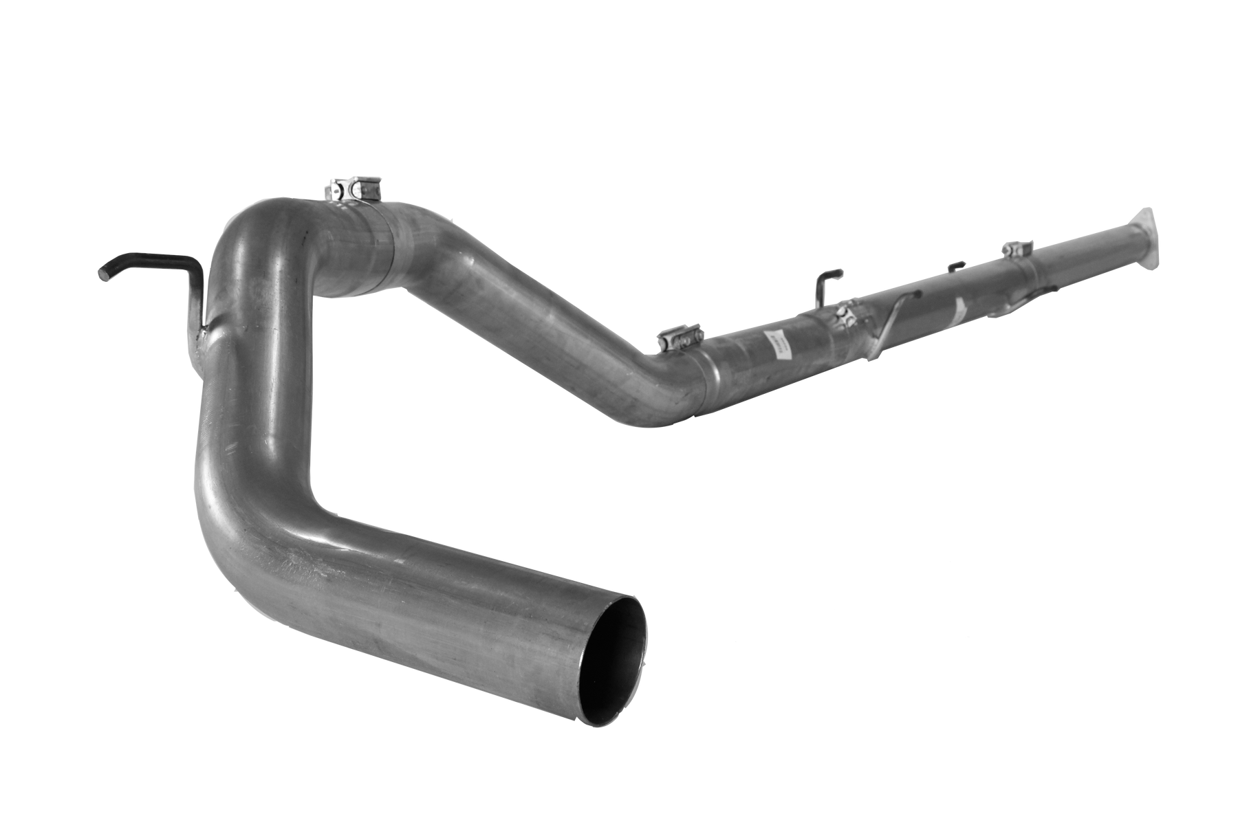 2016-2019 Nissan Cummins 5" Downpipe Back Exhaust - No Muffler (FLO-678NM)-Downpipe Back Exhaust System-Flo-Pro-FLO-678NM-Dirty Diesel Customs