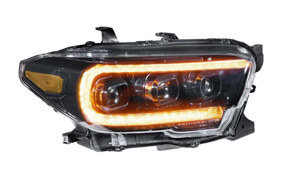 2016-2020 Toyota Tacoma XB LED Amber Headlights (LF530.2-A-ASM)-Headlights-Morimoto-Dirty Diesel Customs