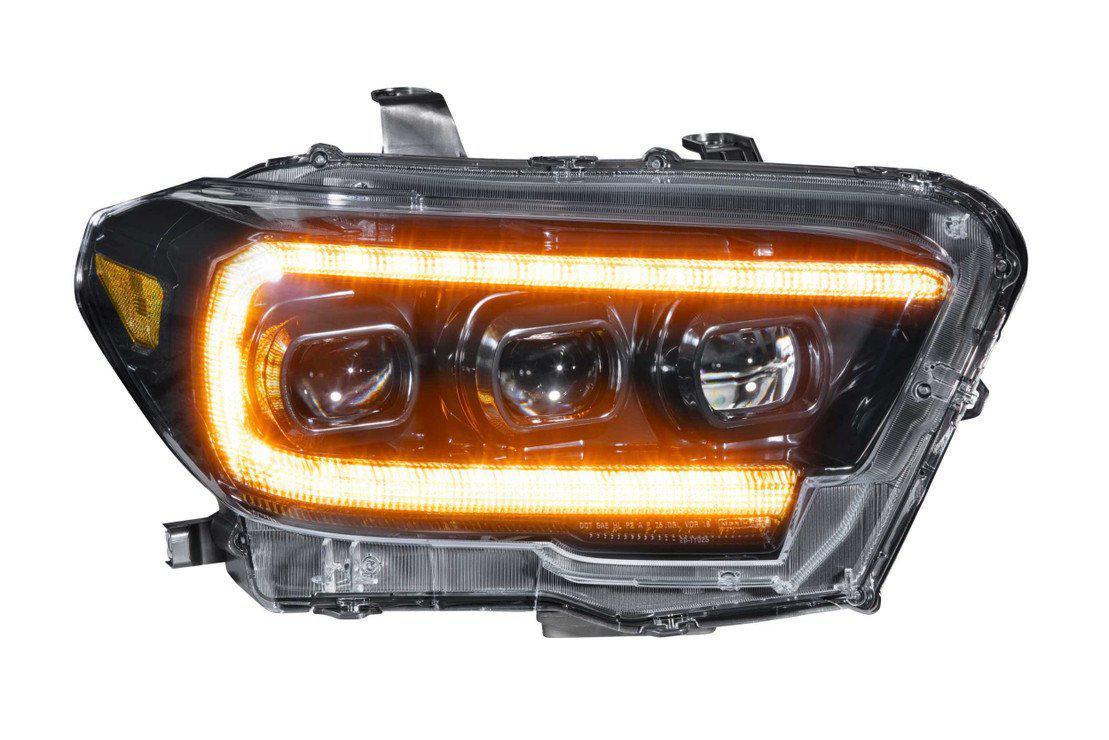2016-2020 Toyota Tacoma XB LED Amber Headlights (LF530.2-A-ASM)-Headlights-Morimoto-Dirty Diesel Customs