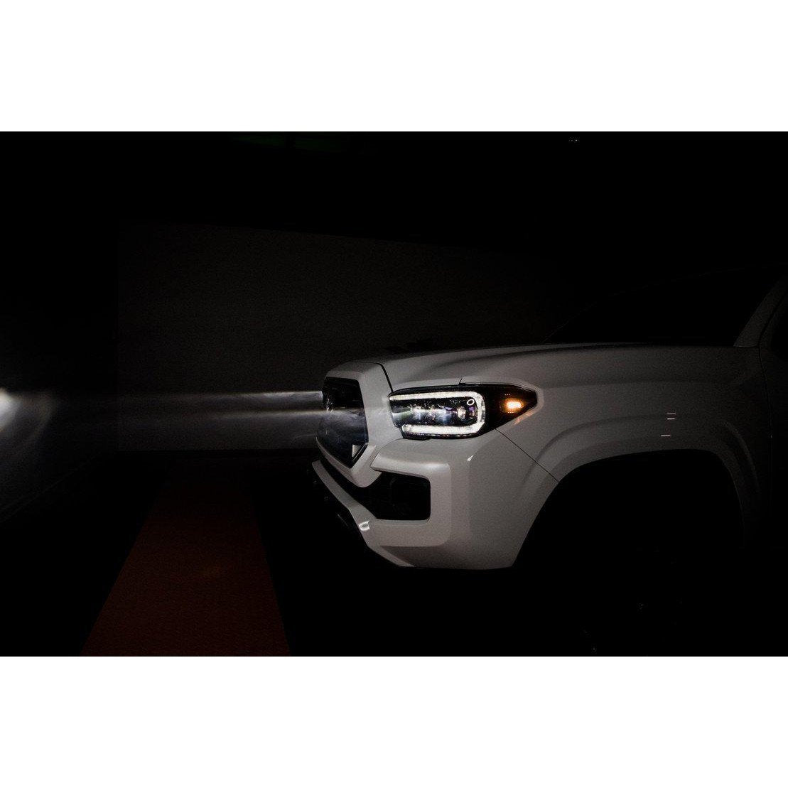 2016-2020 Toyota Tacoma XB LED Amber Headlights (LF530.2-A-ASM)-Headlights-Morimoto-Dirty Diesel Customs