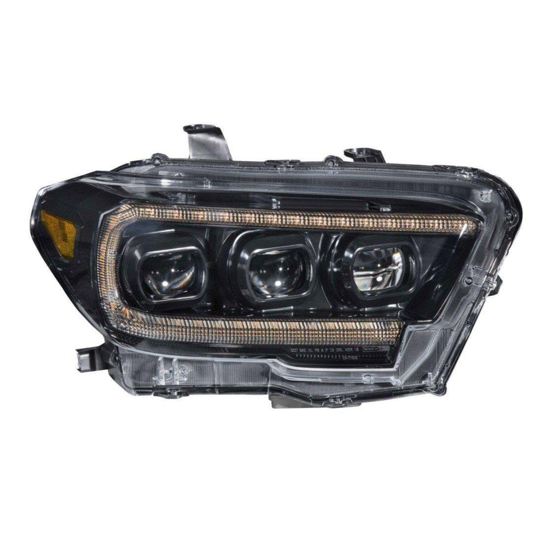 2016-2020 Toyota Tacoma XB LED Amber Headlights (LF530.2-A-ASM)-Headlights-Morimoto-Dirty Diesel Customs