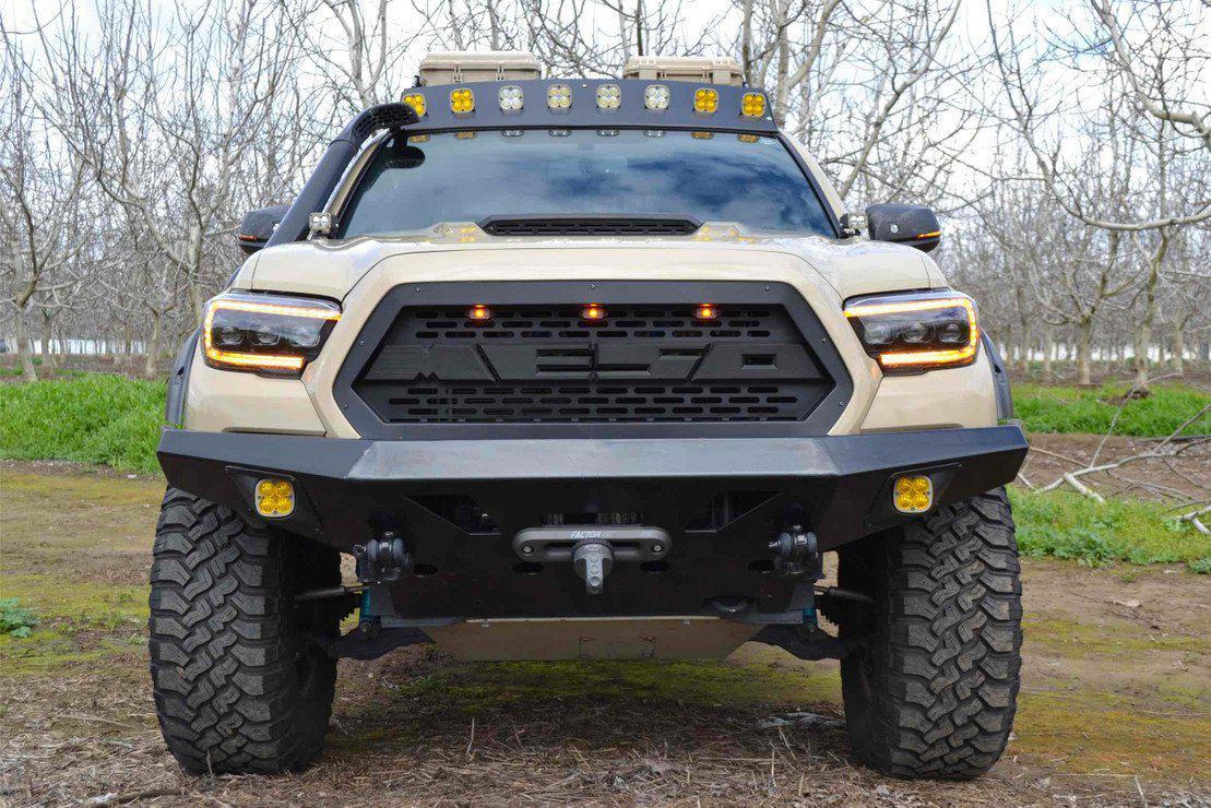 2016-2020 Toyota Tacoma XB LED Amber Headlights (LF530.2-A-ASM)-Headlights-Morimoto-Dirty Diesel Customs