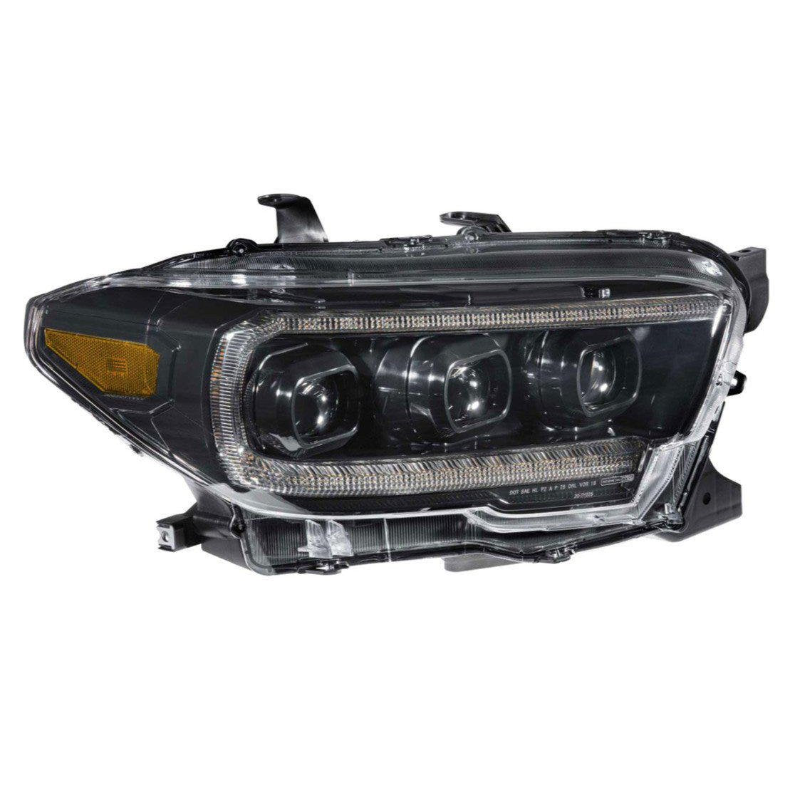 2016-2020 Toyota Tacoma XB LED Amber Headlights (LF530.2-A-ASM)-Headlights-Morimoto-Dirty Diesel Customs