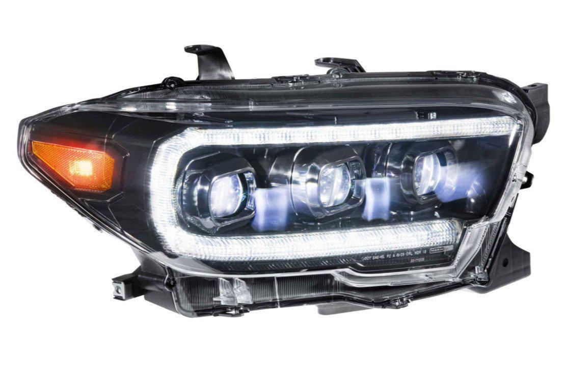 2016-2020 Toyota Tacoma XB LED Black Headlights (LF530)-Headlights-Morimoto-Dirty Diesel Customs