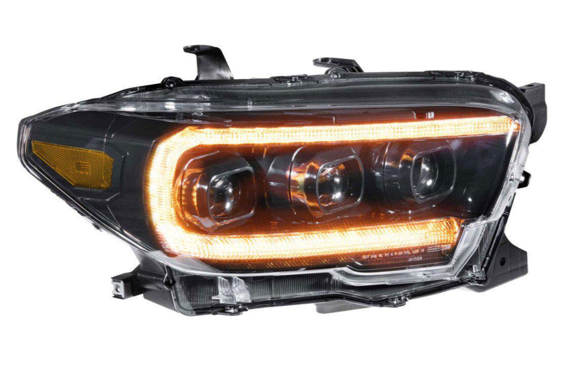 2016-2020 Toyota Tacoma XB LED Black Headlights (LF530)-Headlights-Morimoto-Dirty Diesel Customs