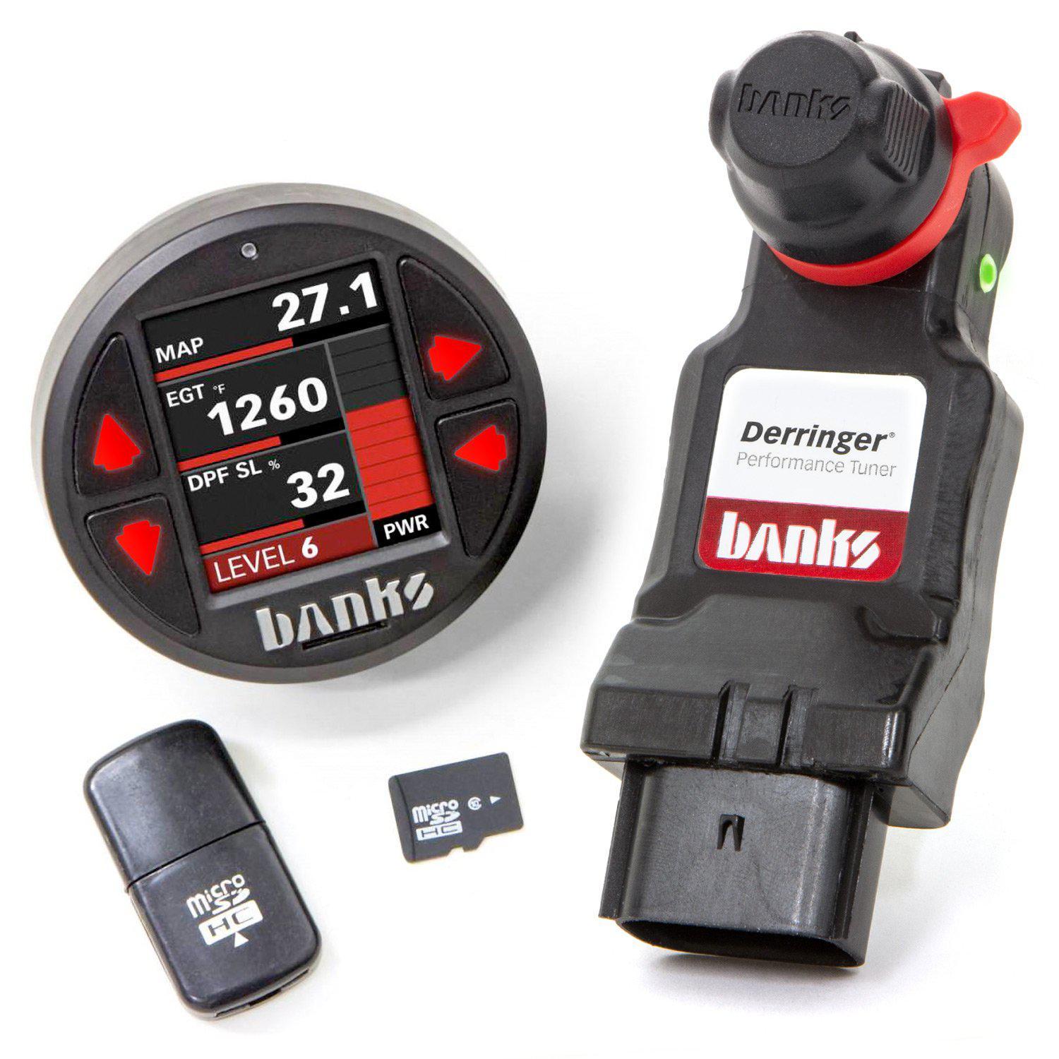 2017-2019 Duramax L5P DataMonster Derringer GEN2 Tuner W/ iDash 1.8 (66793)-Tuning-Banks Power-66793-Dirty Diesel Customs