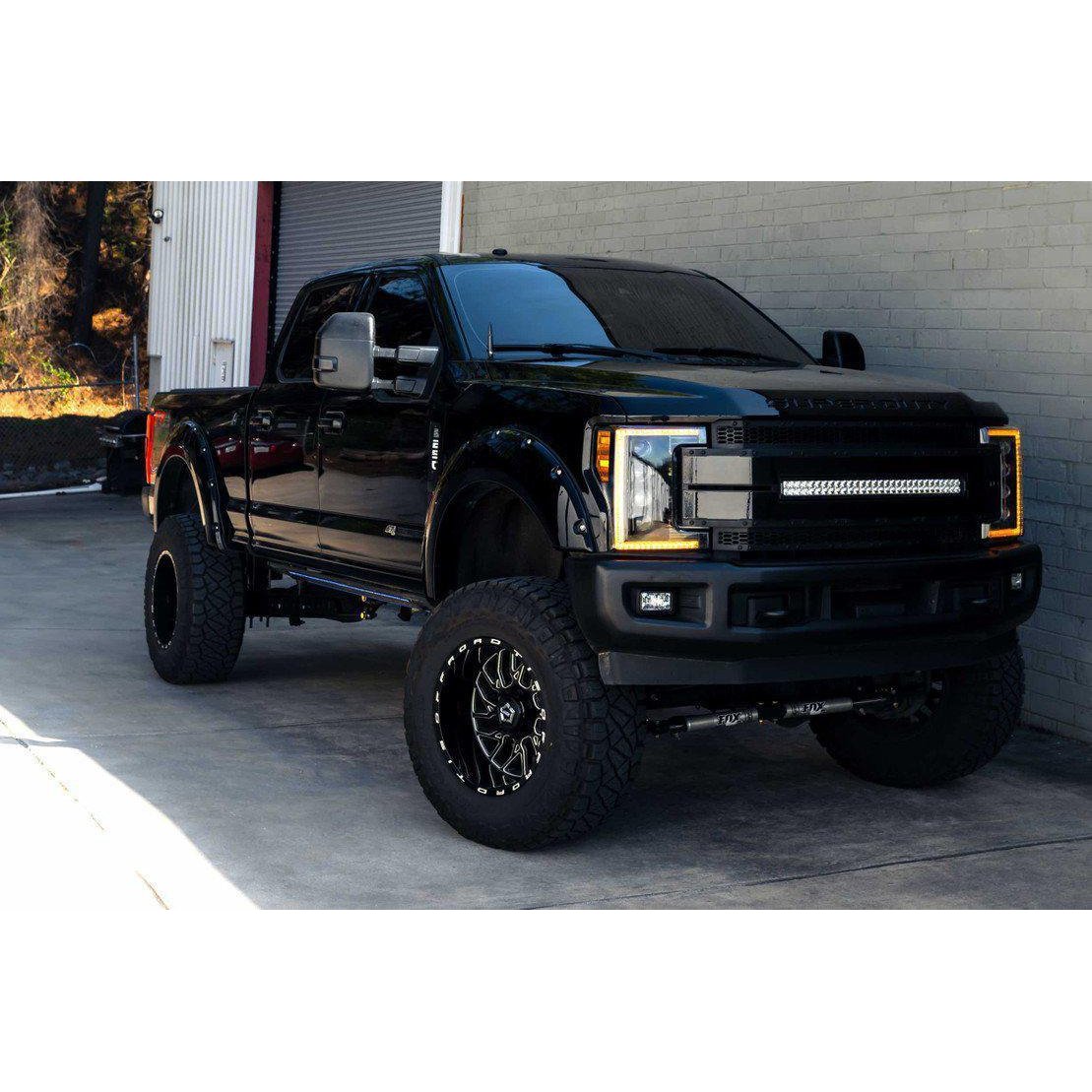 2017-2019 Powerstroke XB LED Amber Headlights (LF503-A-ASM)-Headlights-Morimoto-Dirty Diesel Customs