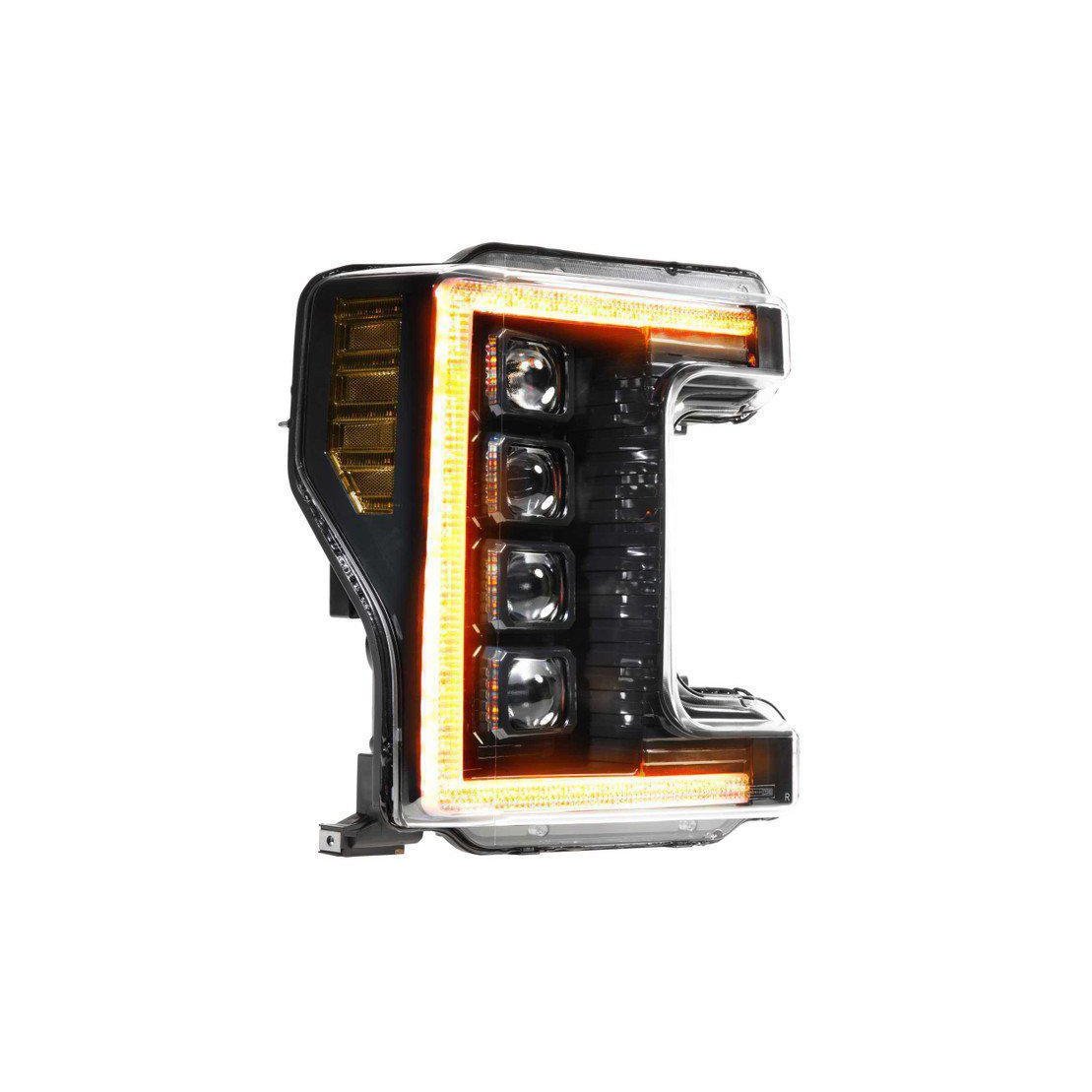 2017-2019 Powerstroke XB LED Amber Headlights (LF503-A-ASM)-Headlights-Morimoto-Dirty Diesel Customs