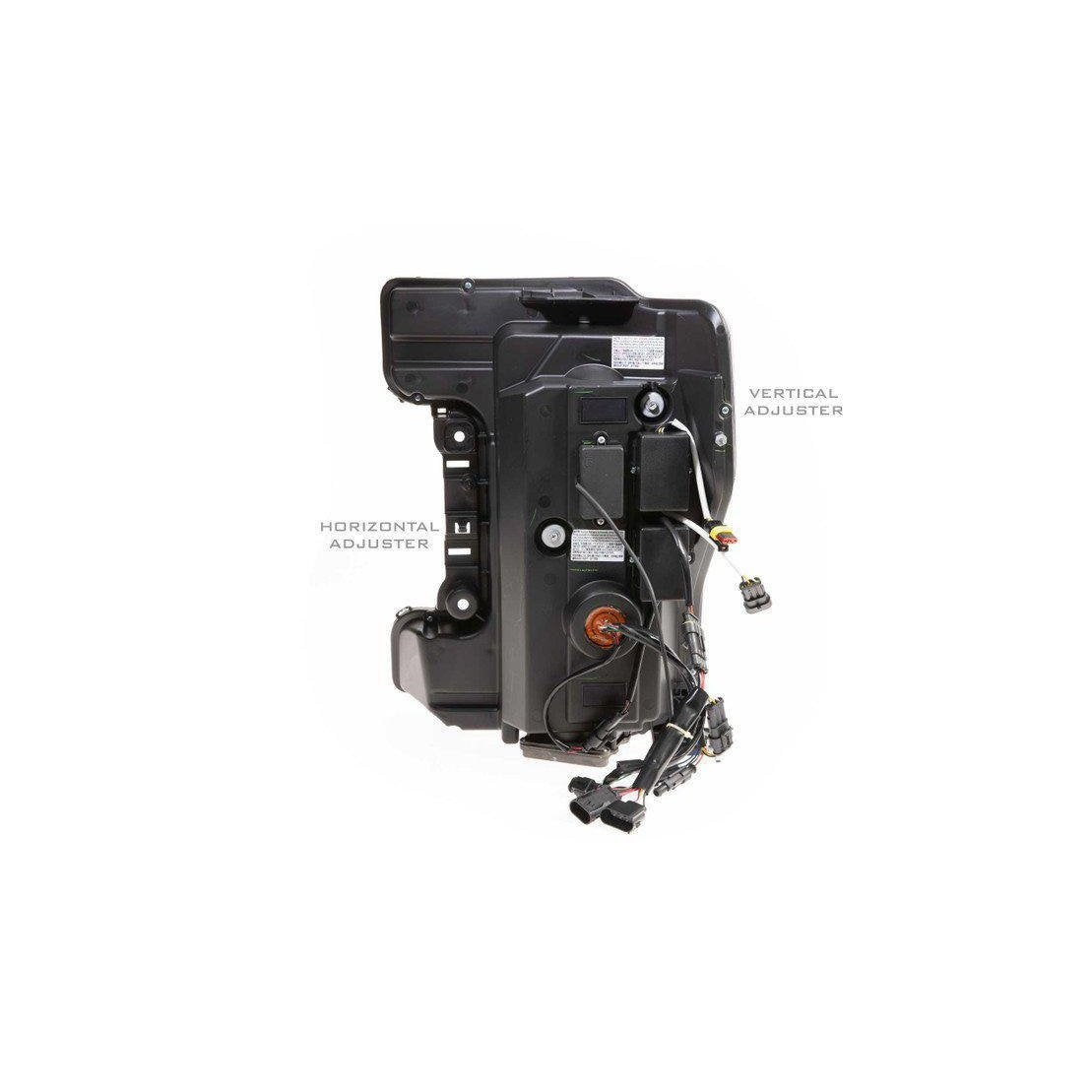 2017-2019 Powerstroke XB LED Amber Headlights (LF503-A-ASM)-Headlights-Morimoto-Dirty Diesel Customs