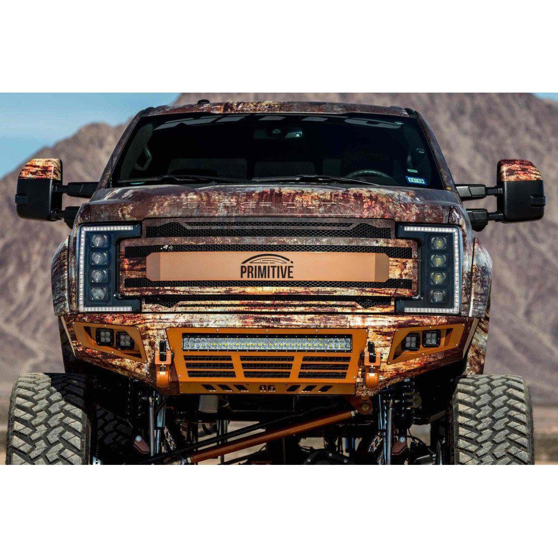 2017-2019 Powerstroke XB LED Amber Headlights (LF503-A-ASM)-Headlights-Morimoto-Dirty Diesel Customs
