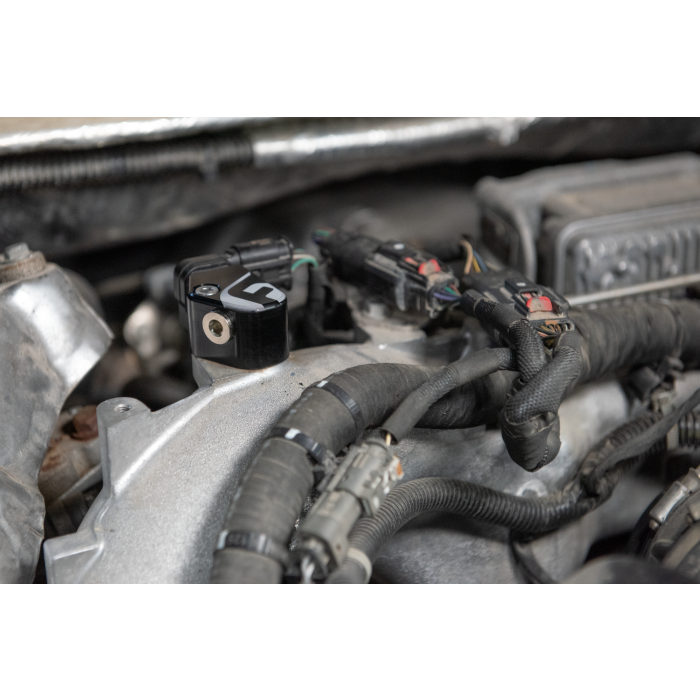 2017-2024 Duramax MAP Sensor Spacer w/ Boost Reference Port (FPE-L5P-MAP-SPR)-Sensor Connector-Fleece Performance-Dirty Diesel Customs