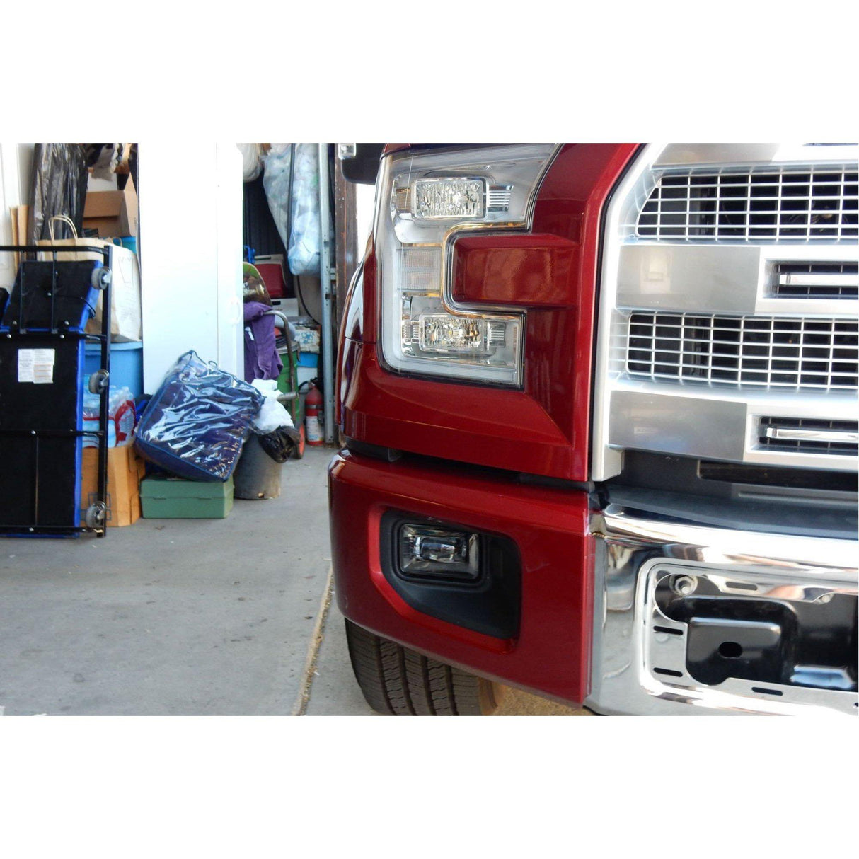 2017+ Powerstroke XB LED Black Fog Light (LF150)-Fog Lights-Morimoto-Dirty Diesel Customs