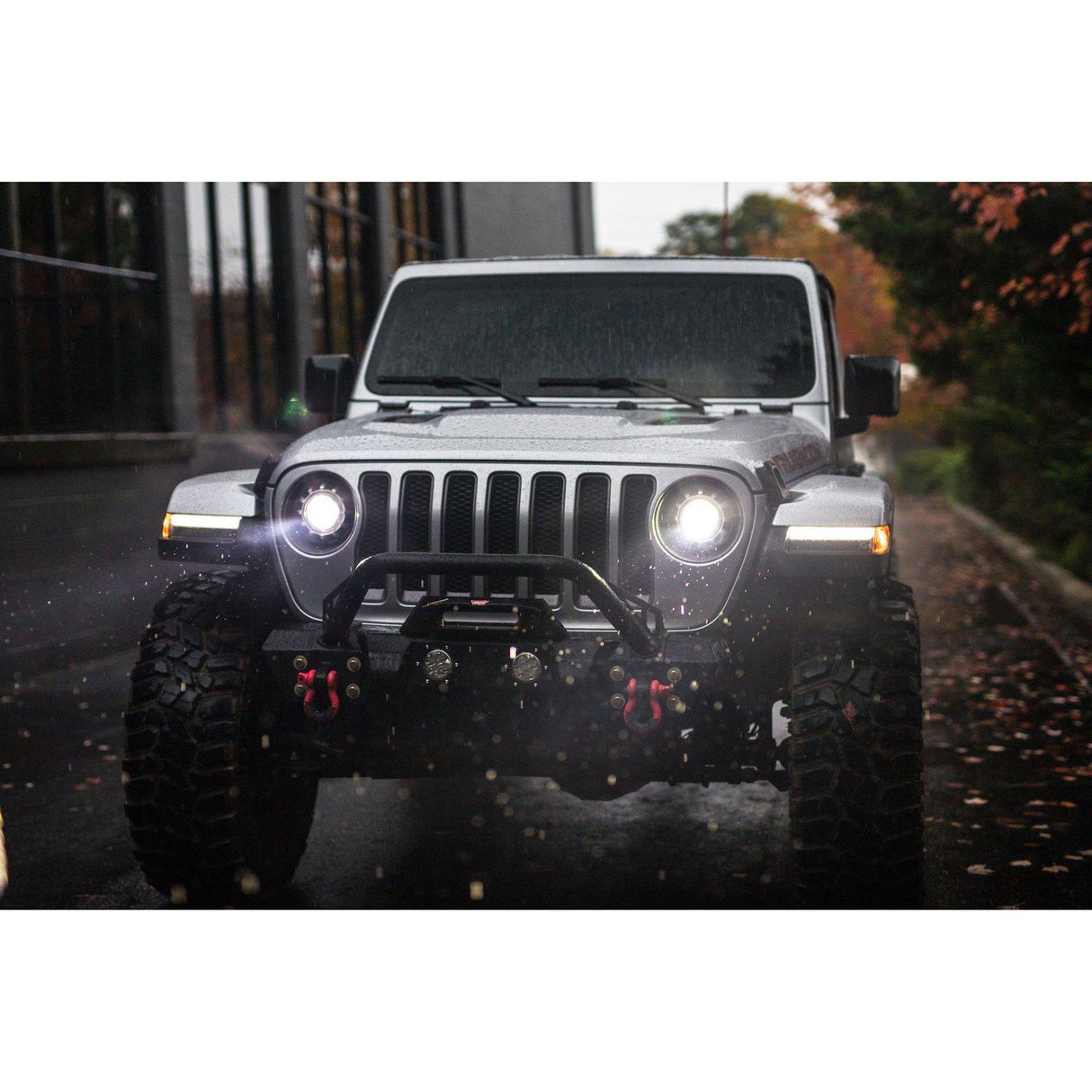 2018+ Jeep Wrangler JL 7" LED Headlight Adapters (LF630)-Headlight Adapters-Morimoto-Dirty Diesel Customs