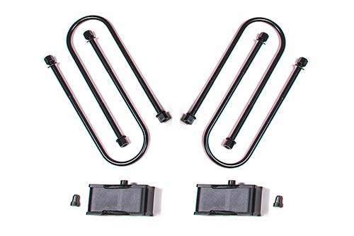 2019-2021 Cummins 2500/3500 3" Rear Box 4 3/8" U-bolt w/ overload (BDS012329)-Block Kit-BDS-Dirty Diesel Customs