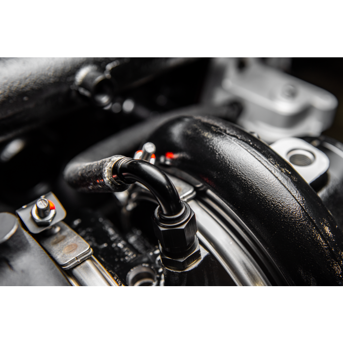 2019-2022 Cummins Turbocharger Oil Feed Line (FPE-CRTFL-19)-Oil Feed Lines-Fleece Performance-Dirty Diesel Customs