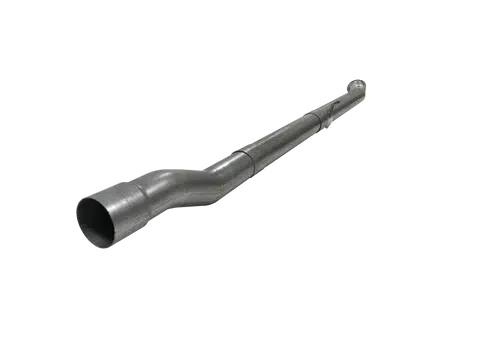 2019+ Cummins 4" CAT & DPF Delete Pipe - No Muffler (FLO-893)-Delete Pipe-Flo-Pro-Dirty Diesel Customs