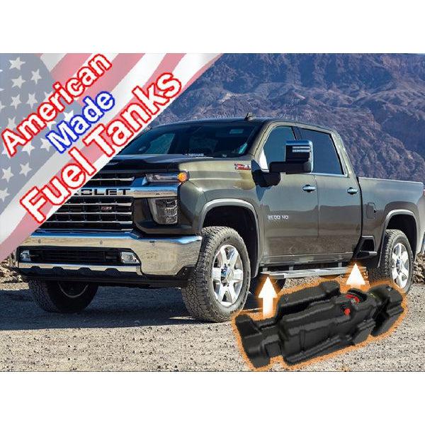 2020-2022 Duramax Crew Cab Short Box Fuel Tank (7010220)-Fuel Tank-Titan Tanks-Dirty Diesel Customs