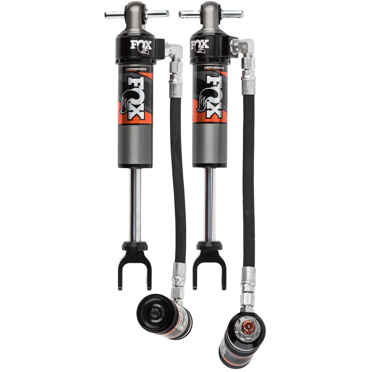 2020-2023 Duramax 1.5"-2.5" Lift Front Elite Series 2.5 Reservoir Adjustable Shock (Pair) (883-26-084)-Shocks-FOX-Dirty Diesel Customs