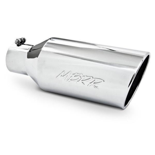 4" to 7" Exhaust Tip - Rolled End T5126(BLK)-Exhaust Tips-MBRP-Dirty Diesel Customs