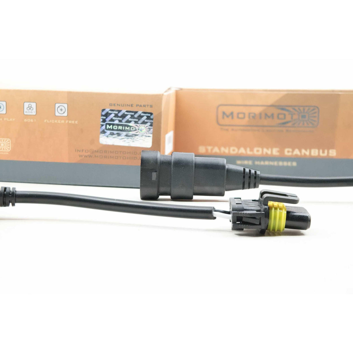 9005/9006 Standalone Canbus Harness (H191)-Lighting Harness-Morimoto-Dirty Diesel Customs