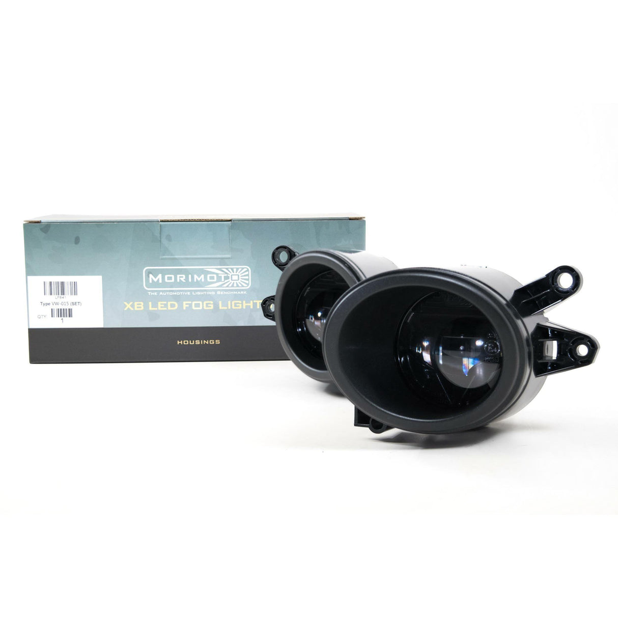 Audi B6 / B7 XB LED Black Fog lights (LF642)-Fog Lights-Morimoto-Dirty Diesel Customs