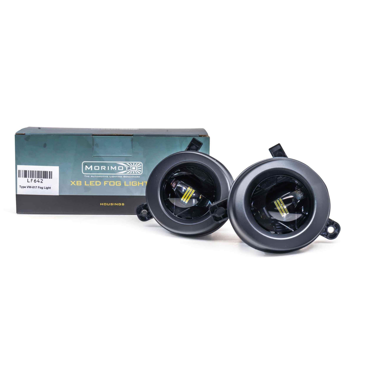 Audi S5 XB LED Black Fog Light (LF640)-Fog Lights-Morimoto-Dirty Diesel Customs