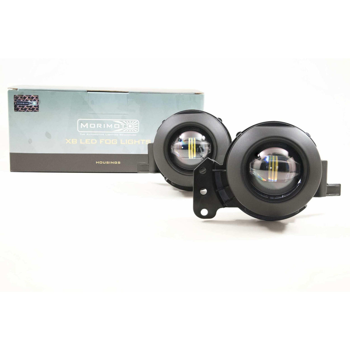 BMW E60 / E90 XB LED Black Fog Lights (LF601)-Fog Lights-Morimoto-Dirty Diesel Customs