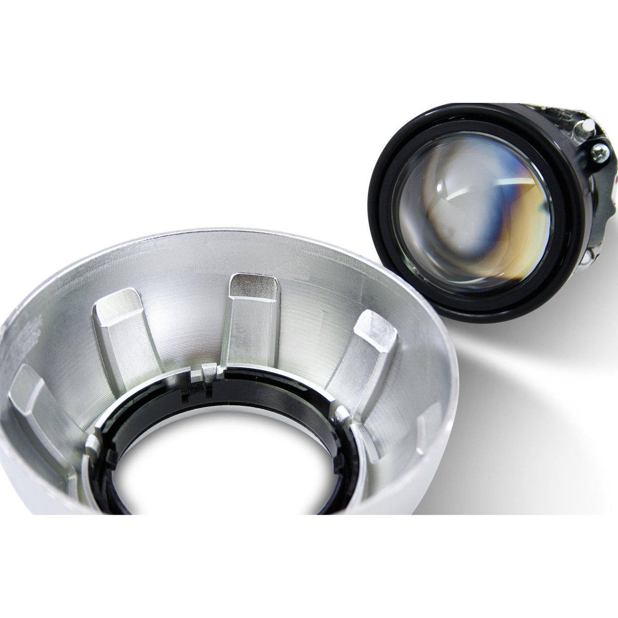 Centric Shroud Rings FX-R 2.5" Lens (S50)-Lighting Accessories-Morimoto-Dirty Diesel Customs