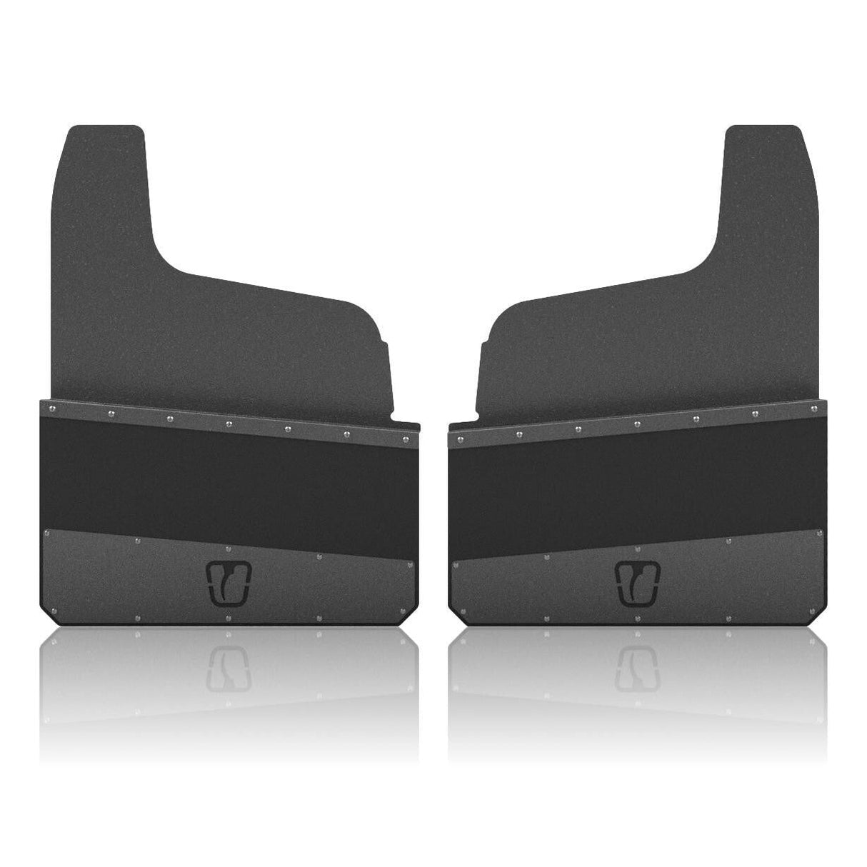 DIRTY Standard Height Dually Mud Flaps-Mud Flap-Trigger Industries-Dirty Diesel Customs