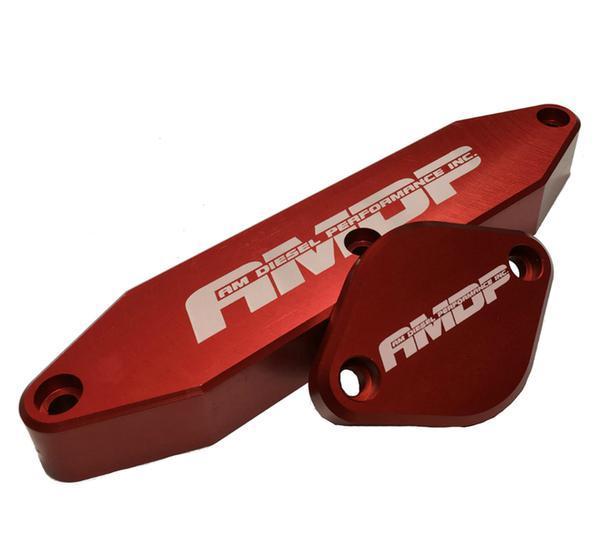 *Discontinued* 2017-2019 6.7L Powerstroke EGR Delete Kit (67PEGRDK-17R)-EGR Delete-AMDP-Dirty Diesel Customs