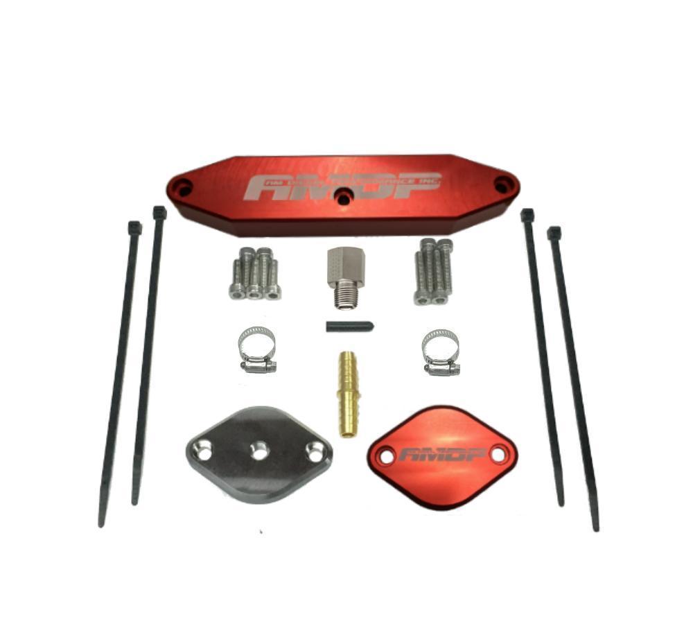 *Discontinued* 2017-2019 6.7L Powerstroke EGR Delete Kit (67PEGRDK-17R)-EGR Delete-AMDP-Dirty Diesel Customs