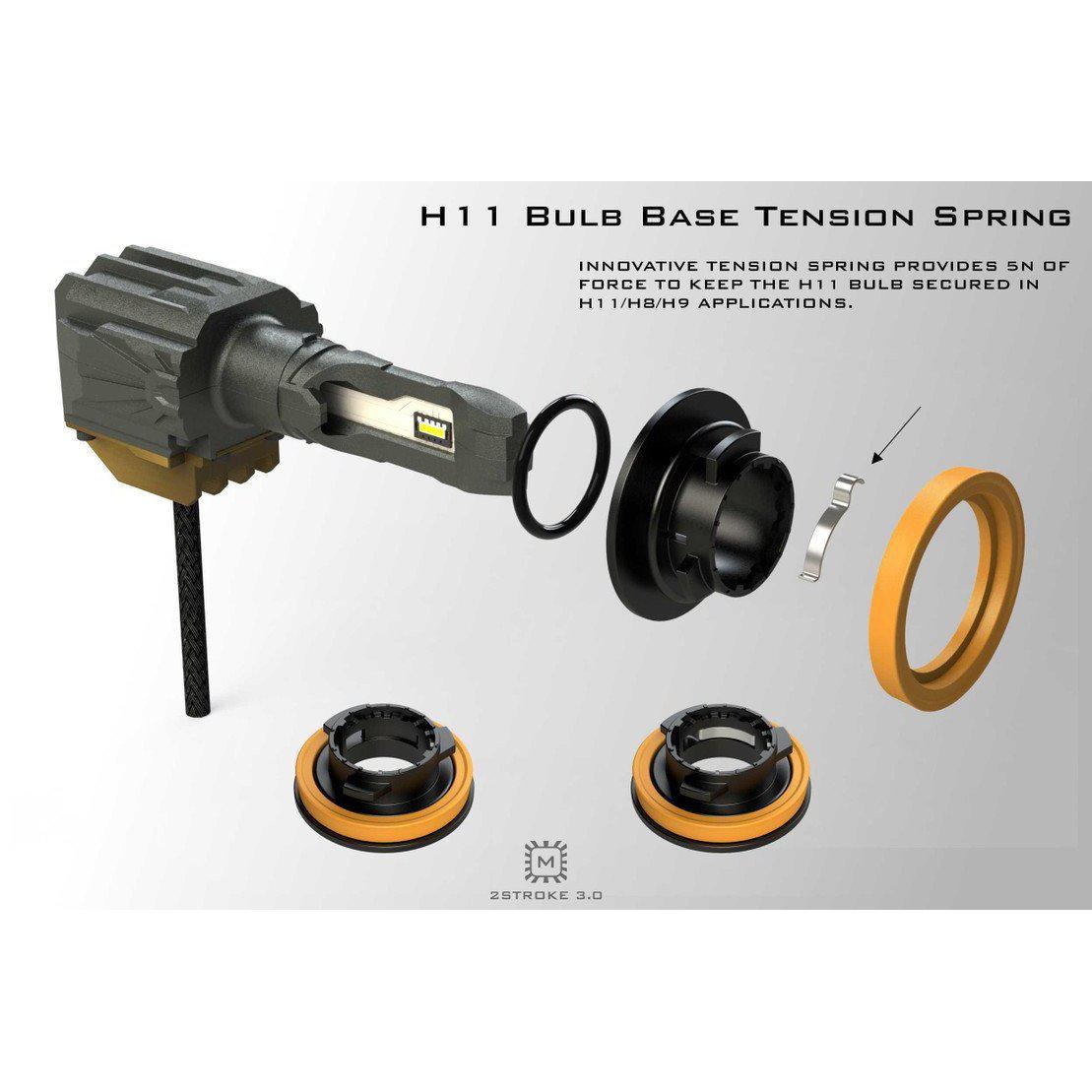 H4: 2Stroke 3.0 (Individual) (LED1525)-LED Bulb-Morimoto-Dirty Diesel Customs