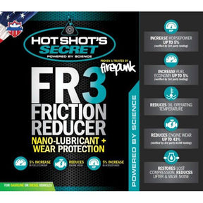 Hot Shot's Secret FR3 Oil Friction Reducer (HSSFR308Z)-Fuel Additive-Hot Shot's Secret-Dirty Diesel Customs
