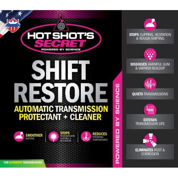 Hot Shot's Secret Shift Restore Automatic Transmission Protectant + Cleaner (HSSTSE16Z)-Transmission Fluid-Hot Shot's Secret-Dirty Diesel Customs