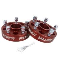 Hub Centric Wheel Adapters 5X4.5 to 5X5 1.50" (4112-5-45-50-H)-Wheel Spacers-Synergy MFG-Dirty Diesel Customs