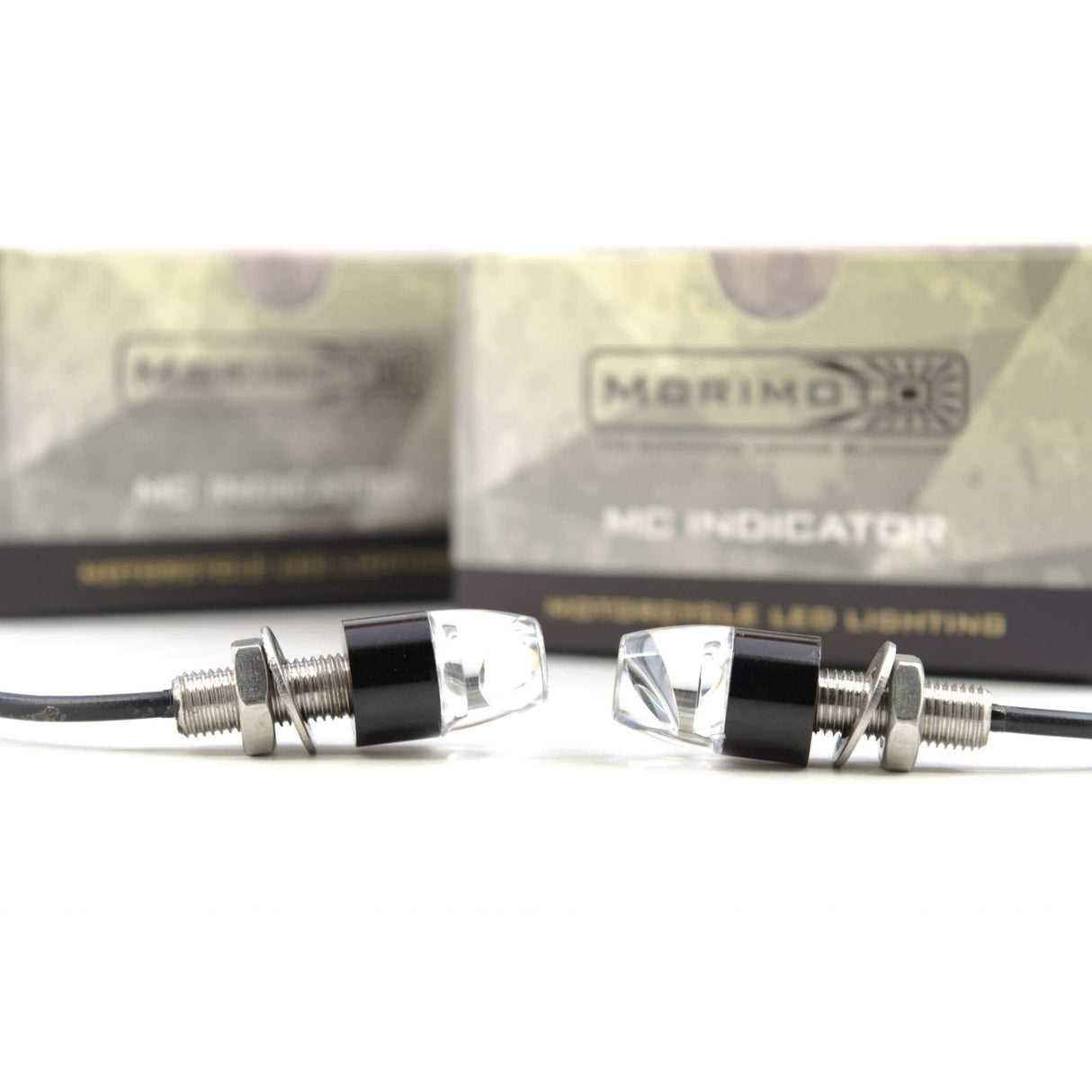 Motorcycle Pindicator Dual Intensity Amber (LED1211)-Lighting Accessories-Morimoto-Dirty Diesel Customs