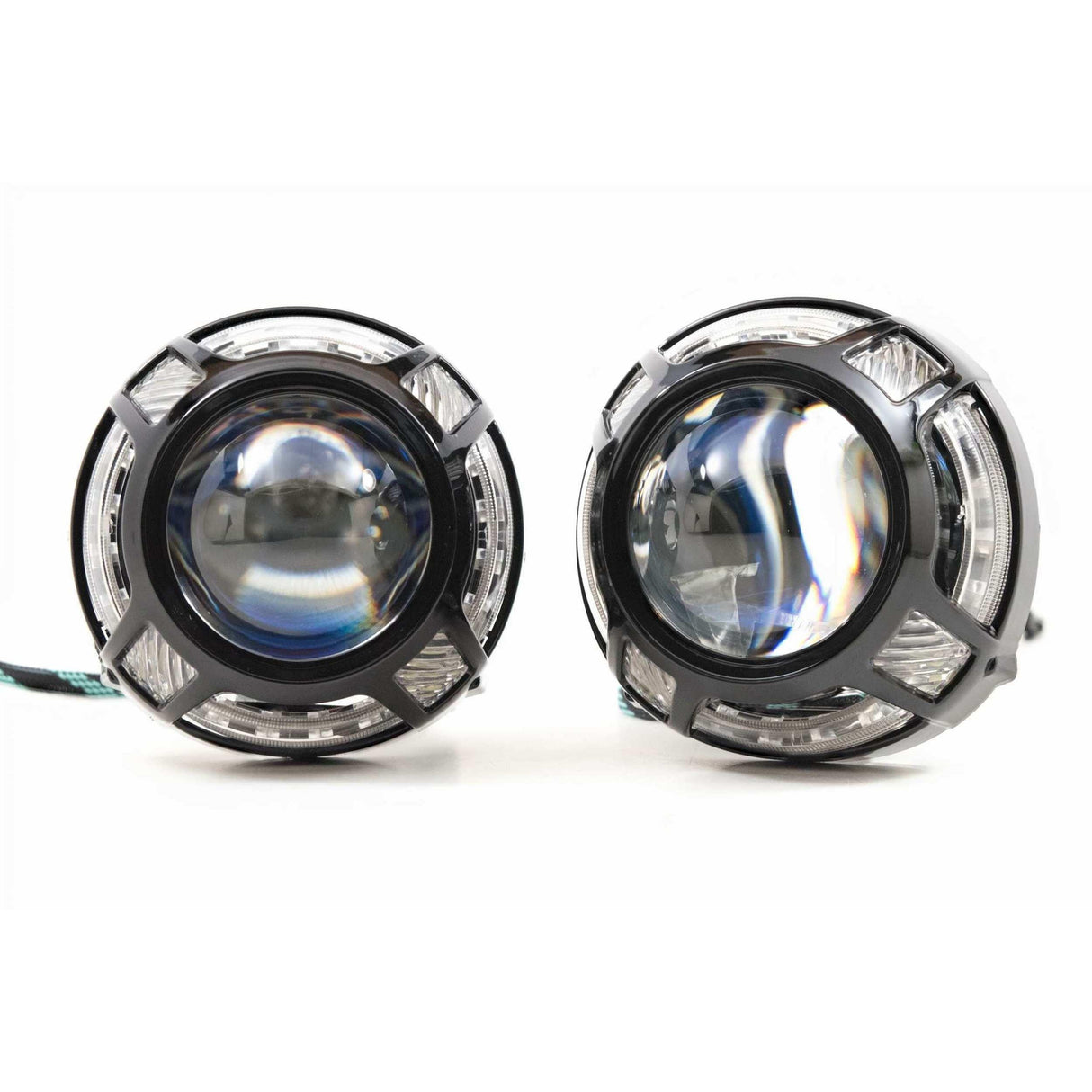 Panamera Black LED Switchback Shroud (S265)-Lighting Accessories-Morimoto-Dirty Diesel Customs