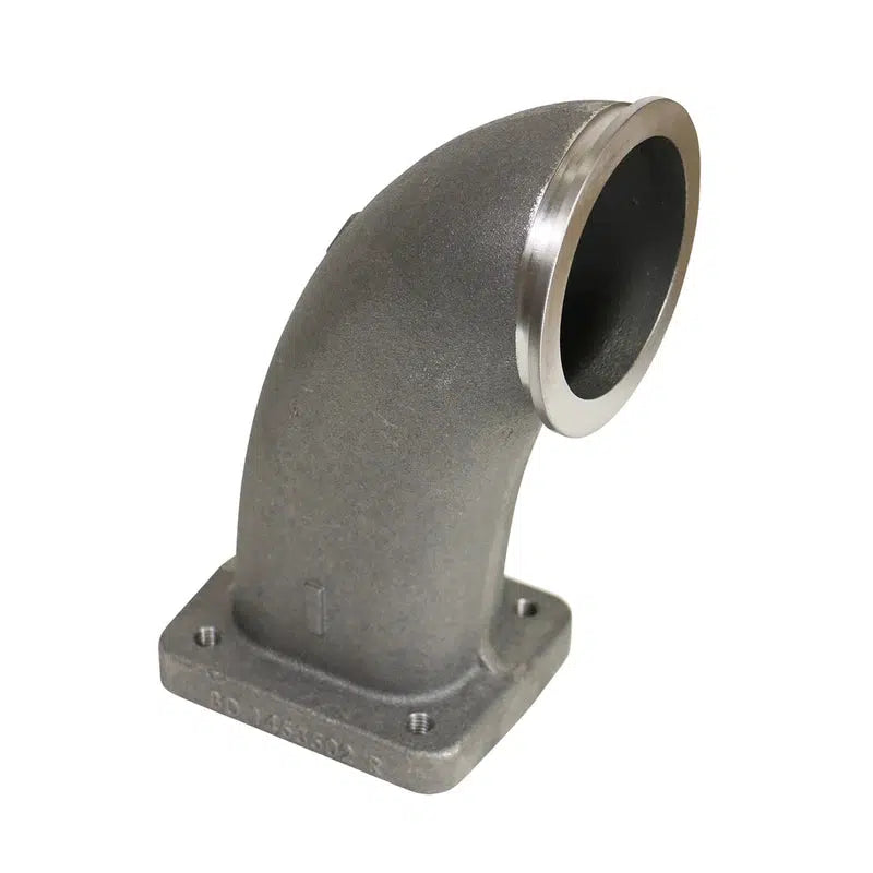S300/S400 Hot Pipe Adapter V-Band to T4 Turbo (1453502)-Turbo Elbow Adapter-BD Diesel-Dirty Diesel Customs
