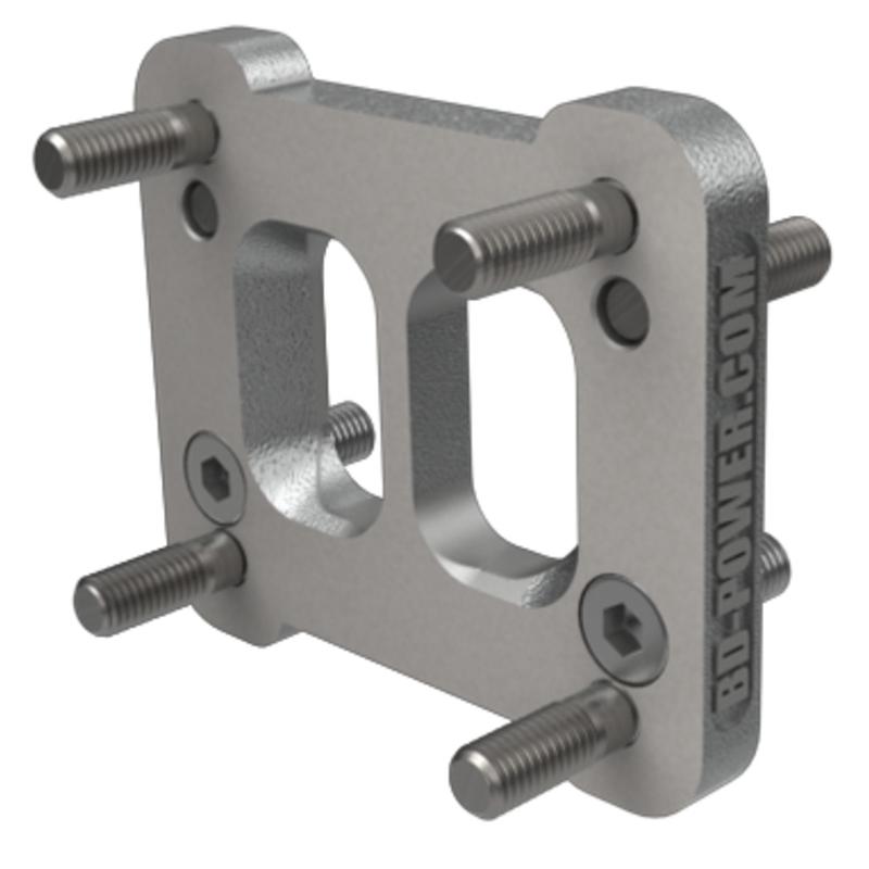 T3 To T4 Turbo Exhaust Manifold Adapter (1044106)-Turbo Kit Accessory-BD Diesel-Dirty Diesel Customs