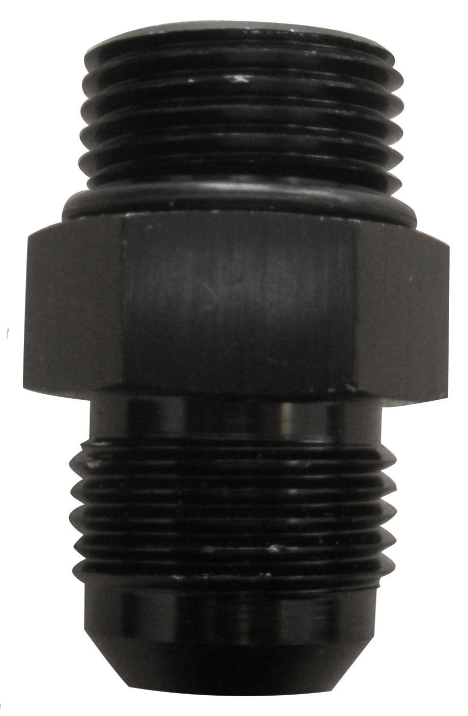 Universal -10 to 7/8"-14 Straight Male Black w/ O-Ring (FPE-34805-A)-Fittings-Fleece Performance-Dirty Diesel Customs