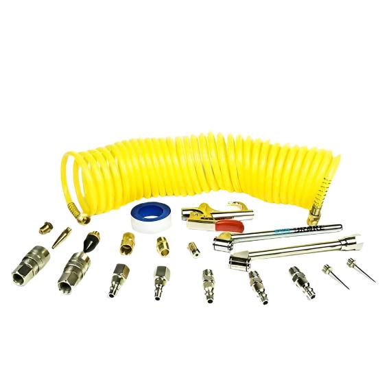 Universal 25ft Air Tank Hose & Accessory Kit (C11657)-Air Compressor Hardware-PACBRAKE-Dirty Diesel Customs