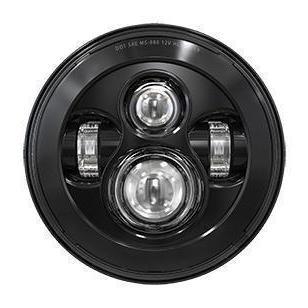 Universal 7" DOT Headlight for Motorcycles & Jeeps (10-20213/10-20214)-Driving Light-Speed Demon-10-20213-Dirty Diesel Customs